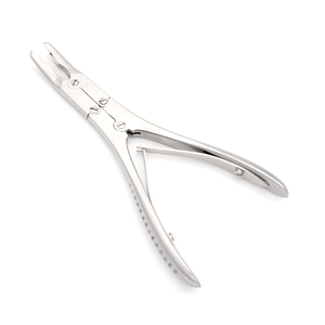 Ruskin Mini Rongeur para Huesos de Doble Acción Articulado Curvo 15 Grados 19mm 5mm 15cm Instrumento de Acero Inoxidable - Product Image 1