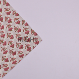 Serviettes de table en coton imprimées à la main avec motif floral rose, brodées, réutilisables, pour mariage, hôtel, restaurant, vente en gros - Product Image 6