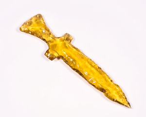 Espada de Cristal de Citrino Amarillo, Decoración para el Hogar, Cuchillo Decorativo de Cristal, Escultura de Cristal Hecha a Mano, Regalo Energético de Feng Shui, Coleccionable - Product Image 1