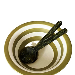 Cuchara y Tenedor para Ensalada de Resina Epoxi, Multicolor, Apto para Lavavajillas, Personalizable, Apto para Microondas, Alta Calidad para Hoteles y Restaurantes - Product Image 3