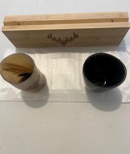 Nueva llegada: Taza de cuerno de búfalo para beber, estilo vikingo, con acabado natural, ecológica, de la marca India F S International. - Product Image 6