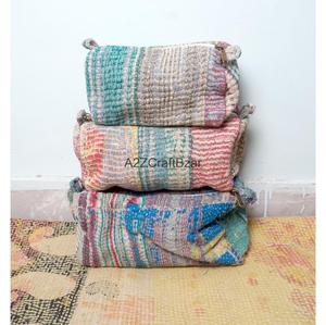 New Design Toiletry Bag Cotton Kantha Bag Patchwork Pouch Cosmetic Bag Gifts for Her Wedding Return Gift - Product Image 1