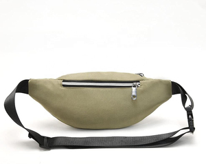 Riñonera deportiva para exteriores, bolsa de cinturón duradera con múltiples bolsillos con cremallera, correa ajustable para correr, senderismo y viajes - Product Image 2