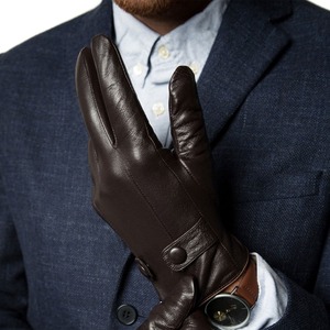 In-stock High Quality Leather <b>Gloves</b> New Arrival Full Finger Wrist Length Leather <b>Gloves</b> Casual Outdoor & Travel Use - Product Image 6