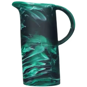 Creative Resin Pitcher Lightweight Dishwasher Safe Eco-Friendly <b>Jug</b> for Hotels Home Bars Parties & Everyday Use - Product Image 1