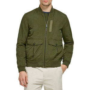 Chaqueta bomber clásica diseñada para ropa urbana con cierre y bolsillos, prenda exterior informal a prueba de viento para la temporada de otoño. - Product Image 6