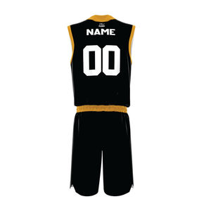 Uniforme de Baloncesto sin Mangas con Cuello en V, Estampado Transpirable, Último Estilo, Nombre del Equipo Personalizado en la Parte Delantera, Todos los Colores, Verano, 100% Poliéster - Product Image 6