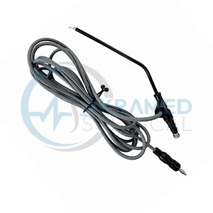 Tubo de Succión Frazier ENT con Certificación CE, con Punta Monopolar y Cable, Instrumento Quirúrgico Reutilizable de Acero Inoxidable - Product Image 4