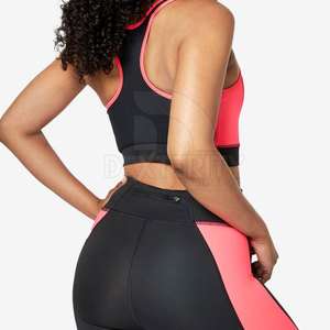 Soutien-gorge de sport pour femme 2026 en gros, bretelles réglables personnalisées, respirant, maintien moyen, polyester/coton, fitness, entraînement, logo frontal - Product Image 5