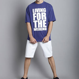 T-shirt Homme Personnalisé Respirant Écologique de Qualité Supérieure 100% Coton Nouvelle Tendance Impression Gonflée Vêtement d'Été Avant - Product Image 5