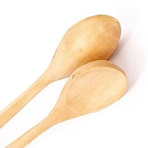 Natural Hardwood <b>Musical</b> Spoons Handcrafted Percussion <b>Instrument</b> for Folk Music Rhythm Training and Live Performance - Product Image 5