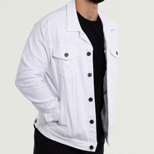 Custom Men's Clothing Vintage Jeans Jacket Manufacturer Wholesale Mens Washed Zipper up Denim Jacket With Multi Pockets - Product Image 2