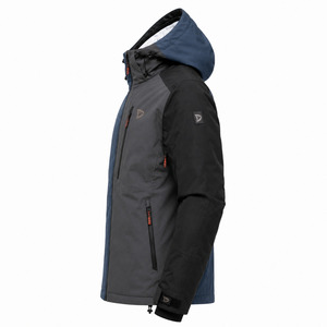 Chaqueta de Esquí con Capucha para Hombre, Diseño de Nubes, Impermeable 10,000mm, Tejido Elástico de 240g para Uso en Exteriores - Product Image 3