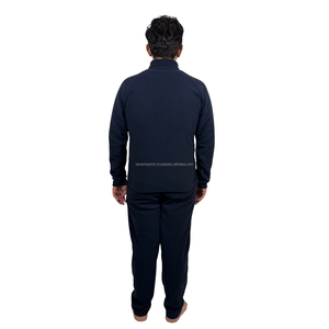 ชุดวอร์มแฟชั่นสำหรับผู้ชายผ้าคอตตอน100% ชุดวอร์มผ้าฟลีซแบบดึงหนาชุดวอร์มสำหรับผู้ชาย - Product Image 2