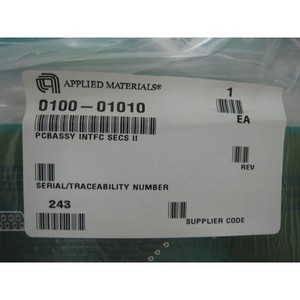 5 nouveaux composants de circuit imprimé AMAT 0100-01010 PCB ASSY INTFC SECS II - Équipements et pièces semi-conductrices d'occasion fiables à l'échelle mondiale - Product Image 3