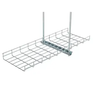 Steel Wire Mesh Cable Tray Bracket Type Cable Tray Hot Dip Galvanized Wire Mesh Cable Tray