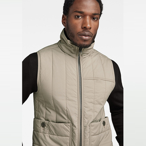 Vestes pour hommes unies à fermeture éclair intégrale, de haute qualité, en tissu épais, camouflage enduit, collection Printemps 2026, vente en gros personnalisée, vêtements de mode - Product Image 4