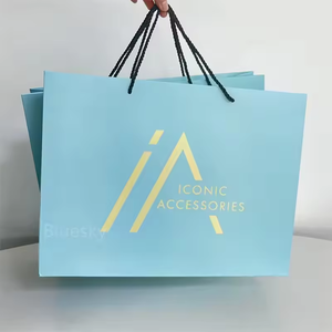 Customized Paper Bag with logo Paper Gift Bags Kraft Paper Goodie Bags Birthday & Event Favors - Product Image 4