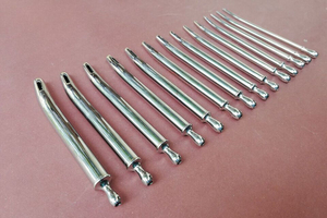 Set de Dilatadores-Vasos de Goteo Femeninos Walther 14 (10 Fr-36 Fr), Instrumentos de Ginecología Reutilizables y Autoclavables de Acero Inoxidable Alemán con Certificación CE - Product Image 5