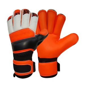 Guantes de Portero de Fútbol OEM Amarillos y Negros con Diseño Impreso, Guantes de Portero de Fútbol Duraderos con Protección para los Dedos - Product Image 5