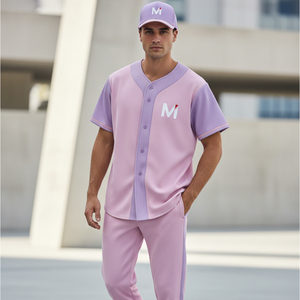 Uniformes de Béisbol Sublimados al por Mayor, Logotipo Personalizado, Uniformes de Equipo, Tela de Secado Rápido de Alto Rendimiento, Proveedores de Ropa Deportiva - Product Image 6