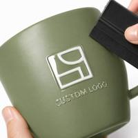 Autocollant adhésif en vinyle personnalisé pour gobelet imperméable, avec logo et texte sur mesure, et ruban de transfert pour gobelets thermolaqués