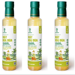 Vinaigre de fleur de coco VIETDELTA Premium 100% naturel Bouteille de 275 ml Durée de conservation de 5 ans pour l'exportation - Product Image 1