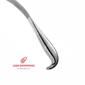 Espátula Tebbetts, Retractor de Senos, Semimoldeable, de Acero Inoxidable, Instrumento Quirúrgico Reutilizable - Product Image 4