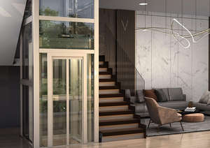 Elevador de vacío Neumático Hidráulico, productos para el hogar, elevador residencial, elevador de pasajeros de 2 pisos para hacer turismo - Product Image 3