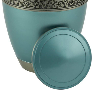 Urnas para adultos de latón de nuevo diseño, urnas hechas a mano para urnas decorativas para hombres y mujeres, urnas funerarias con alta calidad - Product Image 3