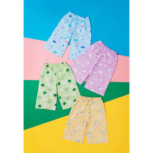 Pijama Premium Coreano OZKIZ SH18 para Niños, 100% Algodón Transpirable, Ropa de Verano con Dibujos Animados a la Moda para Niños de 2 a 6 Años - Product Image 1