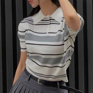 Nouveauté - Chemise polo pour femme 100% coton - Manches courtes classiques - Style élégant et décontracté - Chemises de golf - Exportation du Bangladesh - Product Image 5