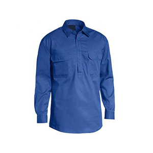 OEM Black Mens Mechanic <b>Work</b> Shirt Full Sleeve <b>Jacket</b> Uniform Shirts Building <b>Construction</b> Security Uniform Shirt <b>Work</b> Clothing - Product Image 2