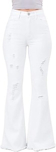Women's <b>Boot</b> Cut Jeans-Abdul Royal World Export Cotton Denim Regular Fit Vintage Cute Fashion for <b>Boots</b> & Sneakers - Product Image 4