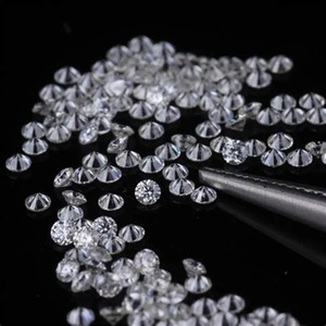 Diamantes Naturales Color F/G Claridad VVS 0.002 a 0.06 Quilates Diamante Redondo Blanco Pulido de Corte Brillante Suelto - Product Image 4