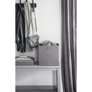 MA59G Foldable Cube Storage <b>Box</b> Spacious <b>Canvas</b> Wardrobe Organiser for Home and Office for Clothing and Other Items - Product Image 3