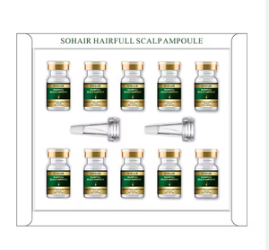 Ampoule capillaire en gros HairFull : Sérum anti-chute pour la nutrition quotidienne du cuir chevelu, booster de racines, effet rafraîchissant, qualité export - Product Image 6