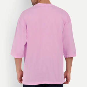 T-shirt homme à épaules tombantes très demandé, qualité supérieure 100% coton, nouveau design pour t-shirt à épaules tombantes - Product Image 3