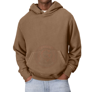 Sudadera con Capucha Extra Grande para Hombre, de Algodón Premium, Estilo Holgado para Ropa Casual y Moda Diaria - Product Image 6