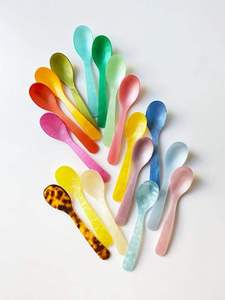 Cuchara de resina personalizada en el mejor color para uso doméstico y hotelero. Incluye cuchara para helado y ensalada. - Product Image 3