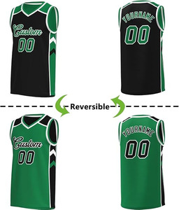 Maillots de basket personnalisés, uniformes d'équipe personnalisés, chemises respirantes à séchage rapide, logo, nom, numéro, impression par sublimation, taille plus - Product Image 4
