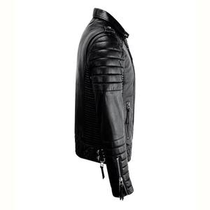 Customizable Motorbike Sportswear Knitted High Street Motorcycle Racing <b>Jacket</b> Men's High Quality <b>White</b> Leather <b>Waterproof</b> - Product Image 4