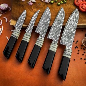 Juego de Cuchillos de Cocina Multiusos con Mangos Cómodos para Picar Verduras, Rebanar Carne y Cocinar a Diario, Cuchillos Profesionales - Product Image 1