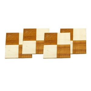 Juego de Posavasos Cuadrados de Madera y Resina Hechos a Mano de Lujo, 5 mm de Grosor, MN EXPORTS, para Decoración Moderna del Hogar y Regalos, 35 mm de Diámetro - Product Image 6