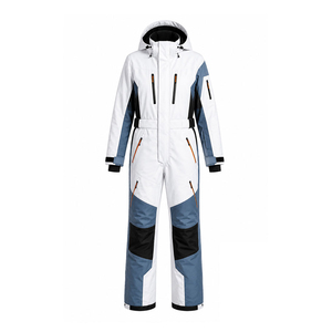 OEM ODM <b>Men</b> One Piece Ski <b>Suit</b> <b>Waterproof</b> Windproof Snowboard Snow Winter Ski Apparel Breathable Outdoor Sports Clothing - Product Image 1