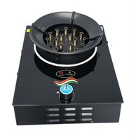 Table de cuisson électrique portable à plasma, brûleur unique 3.0KW, surface en verre, classe d'efficacité énergétique, pour extérieur