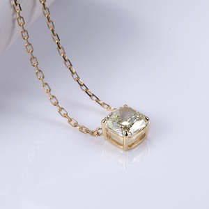 Colgante y Cadena con Diamante Cultivado en Laboratorio IGI D-E-F VVS-VS en Oro, Oro Rosa, Oro Blanco y Plata de Ley - Product Image 3