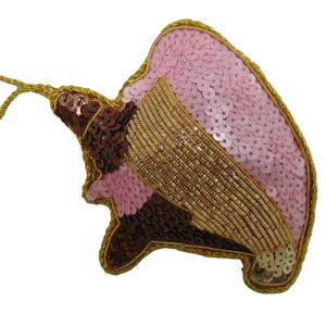 Adornos Colgantes Decorativos Navideños de Lujo, Decoraciones para Árboles de Navidad, Bordado a Mano en Acrílico, Adornos Colgantes Navideños Encantadores - Product Image 1