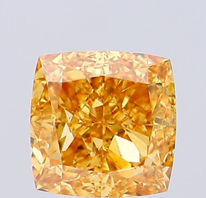 Diamante Cultivado en Laboratorio con Certificación IGI, Corte Cojín de 4.86 CT, Color Amarillo Marrón Intenso, Claridad VS2, CVD LG 638444363, ROYAL GEMS - Product Image 1