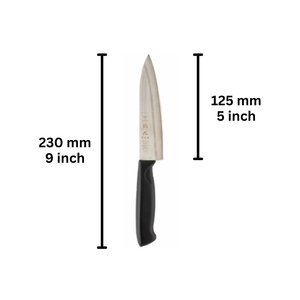Cuchillo Japonés Nikken Tsubazo para Sashimi, Hecho a Mano, Hoja de Acero Inoxidable, Mango de Madera, Acabado Pulido - Product Image 3
